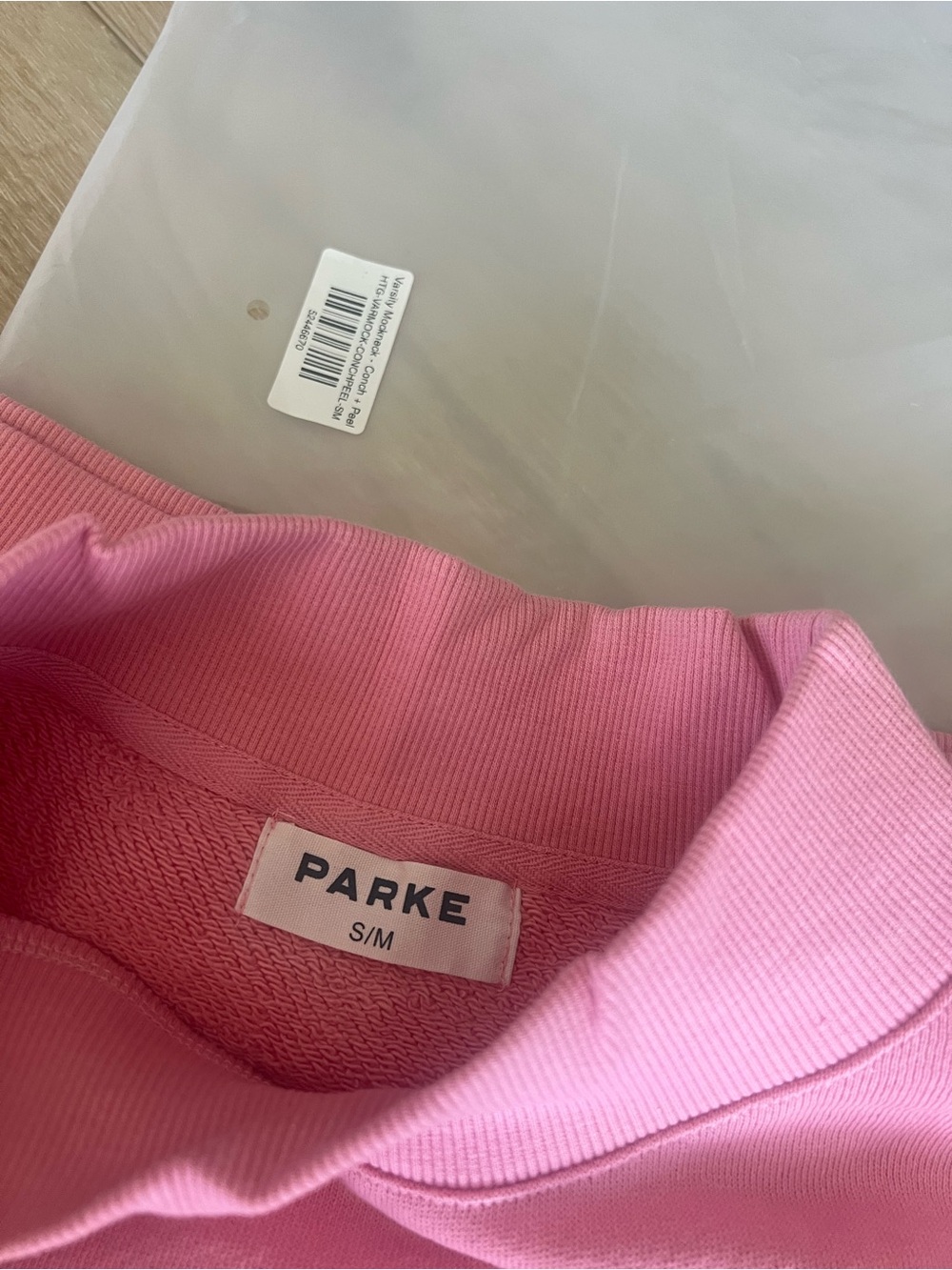 NWT Parke Summerland Varsity Mockneck in Starburst - Picture 10 of 14